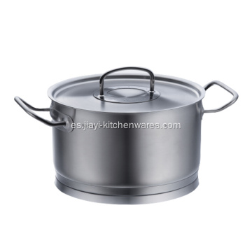 Cacerola de acero inoxidable SUS304 Juego de utensilios de cocina para ollas